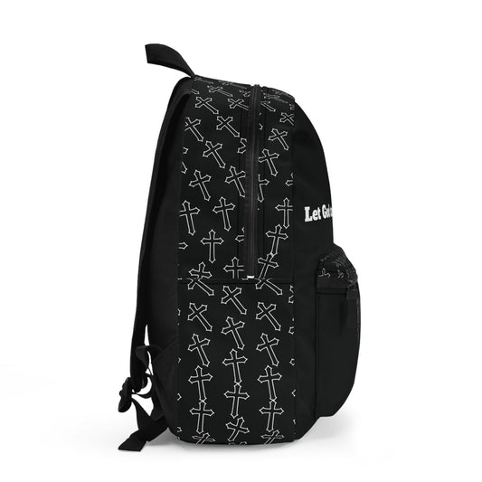 Faith-Inspired Backpack for Everyday Use, Christian Gift, Religious School Bag, Prayer Backpack, Inspirational Travel Essentials