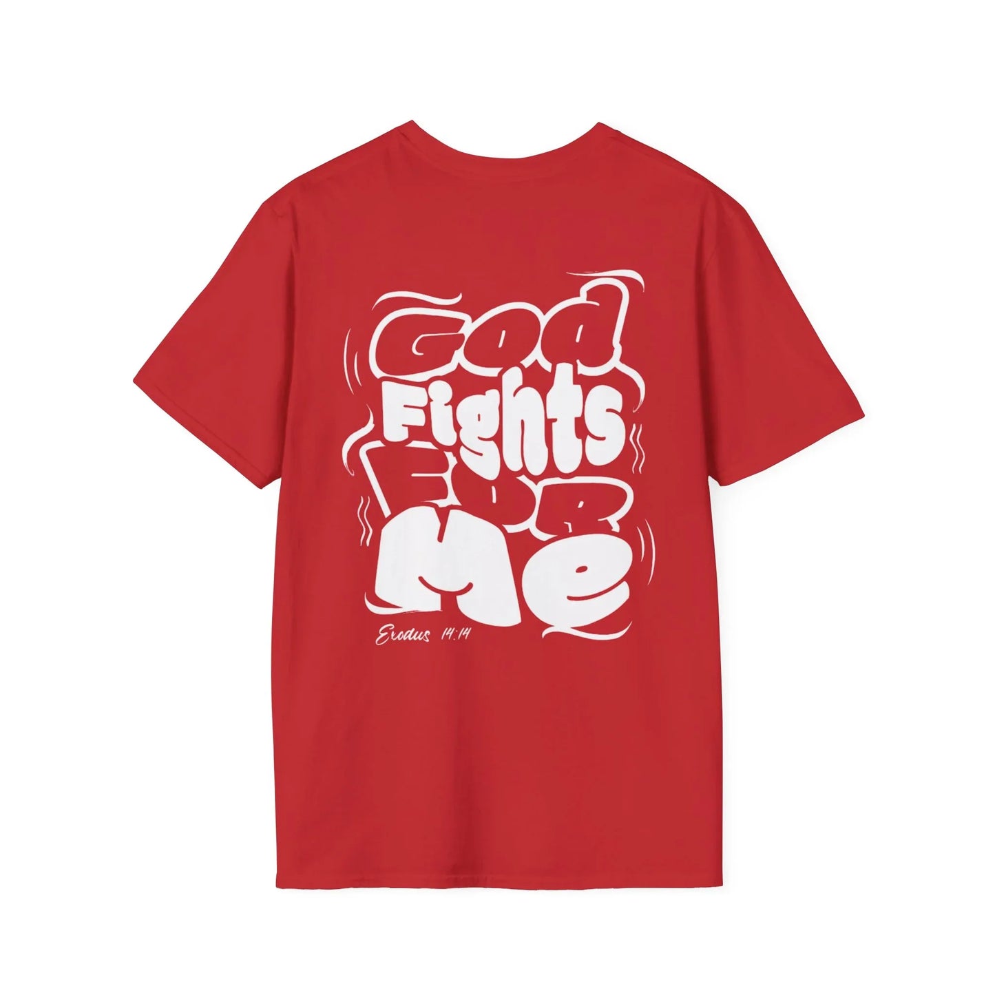 God Fights for Me T-Shirt - Sheep Of Jesus