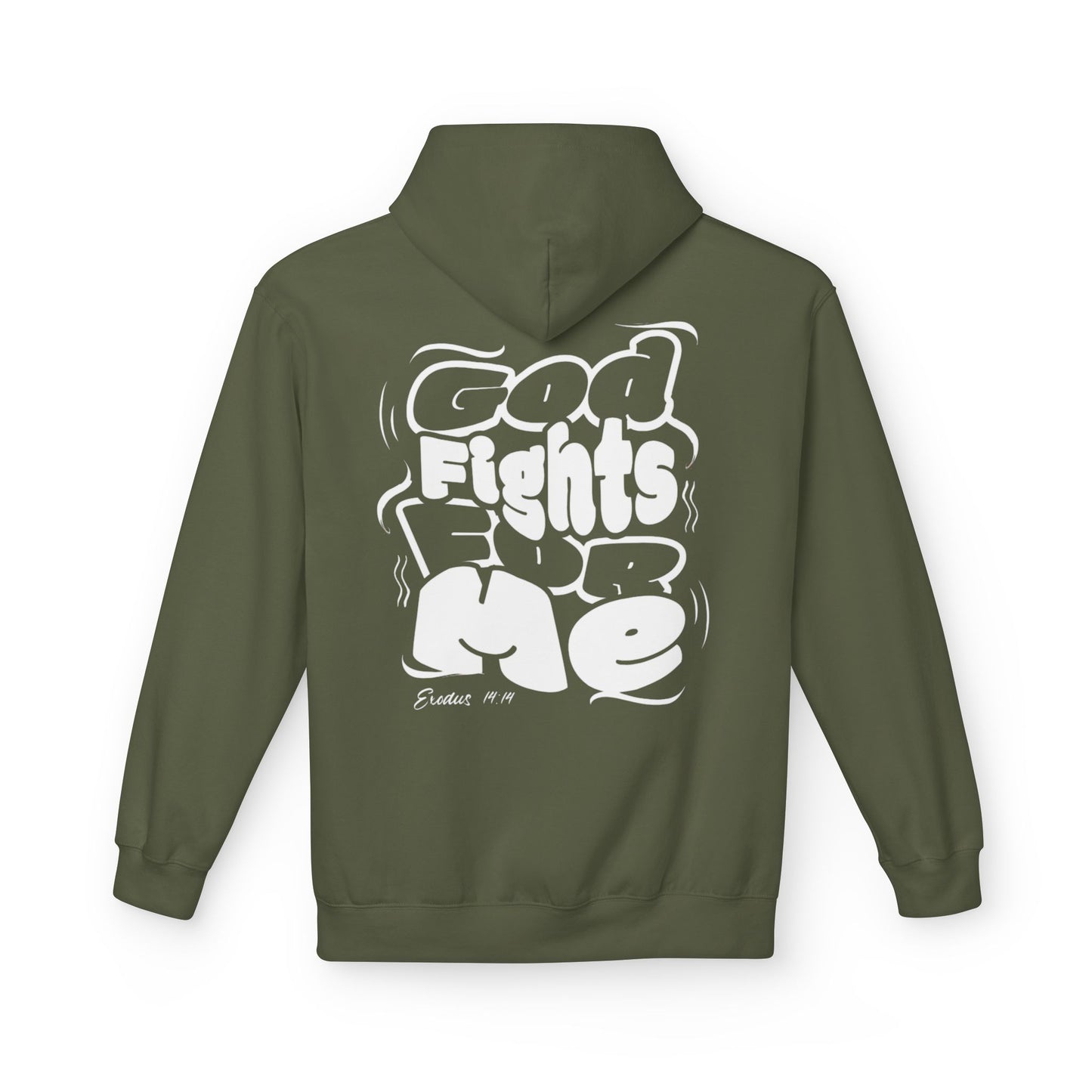 God Fights for Me Hoodie