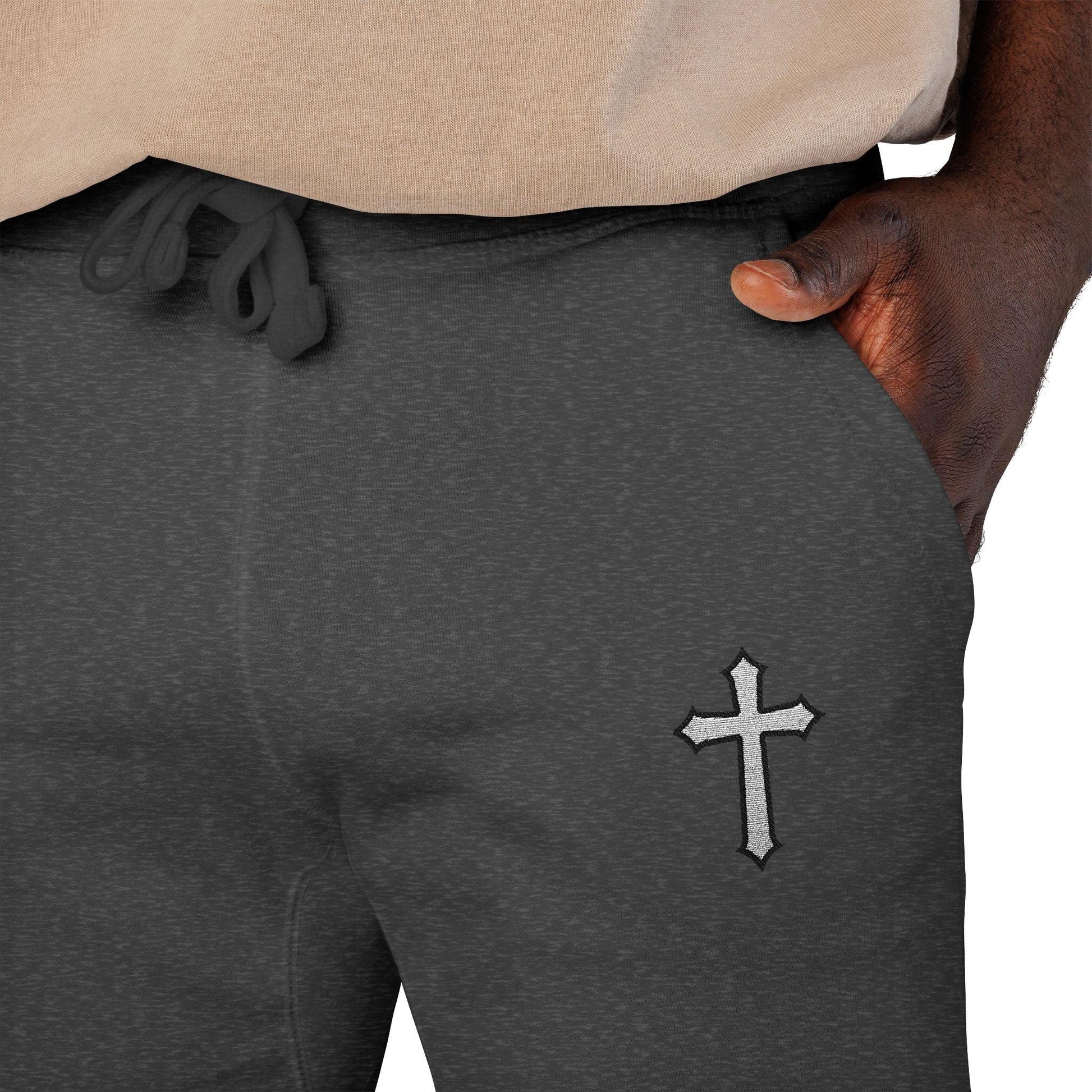 Cozy Religious Joggers - Sheep Of Jesus