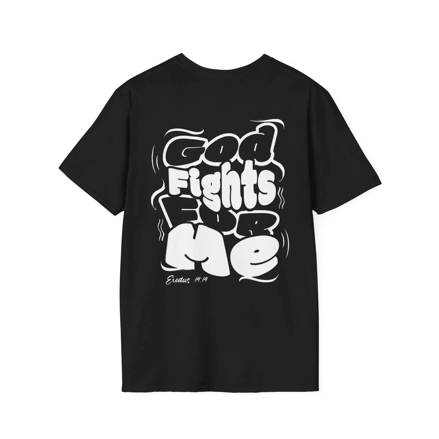 God Fights for Me T-Shirt - Sheep Of Jesus