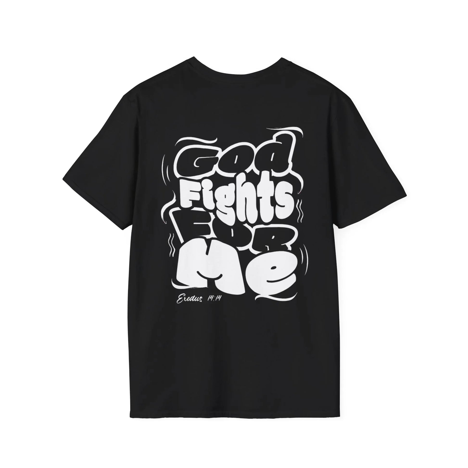 God Fights for Me T-Shirt - Sheep Of Jesus