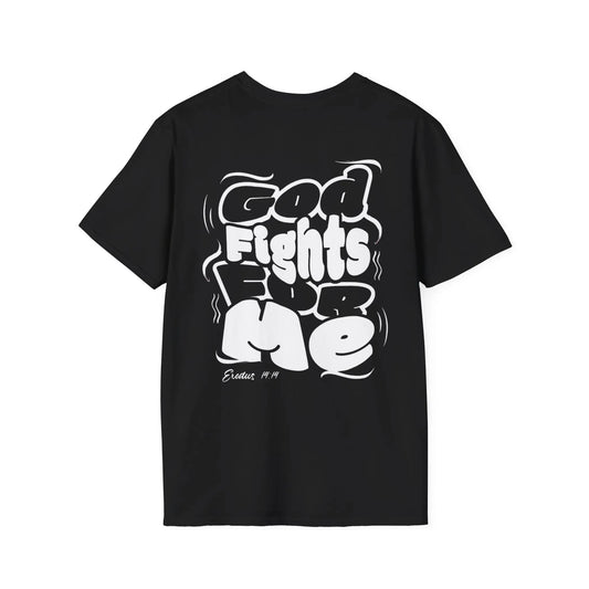 God Fights for Me T-Shirt - Sheep Of Jesus