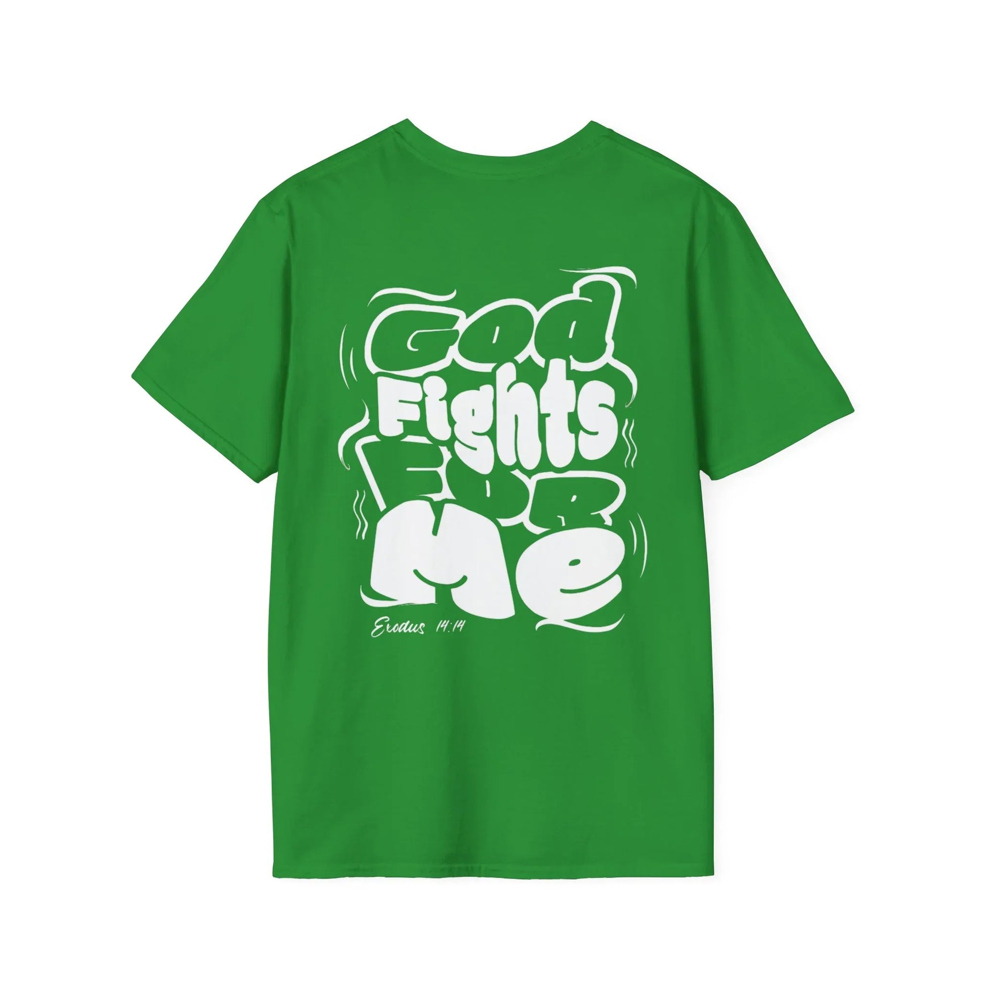 God Fights for Me T-Shirt - Sheep Of Jesus