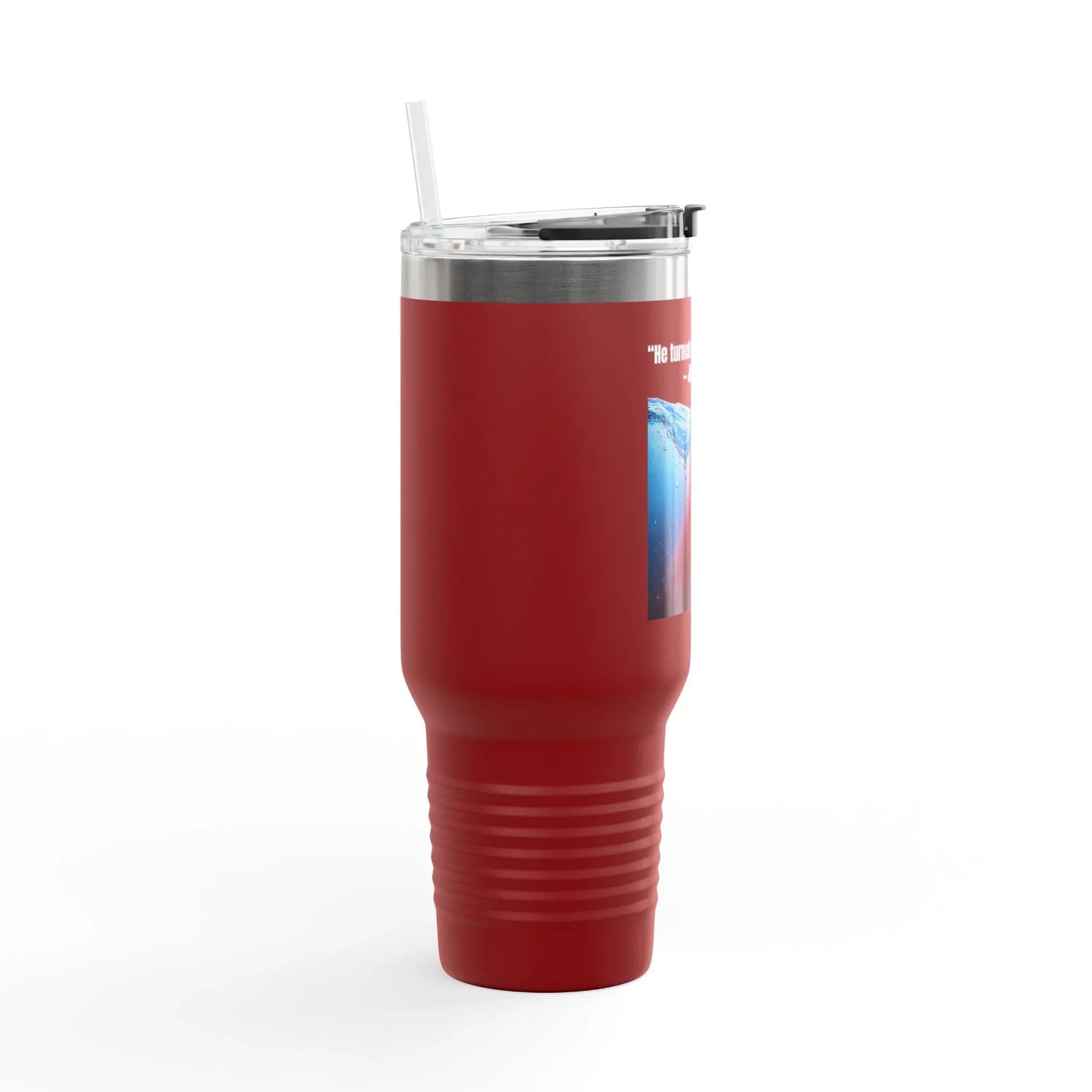 40oz „Water To Wine“ Tumbler - Sheep Of Jesus