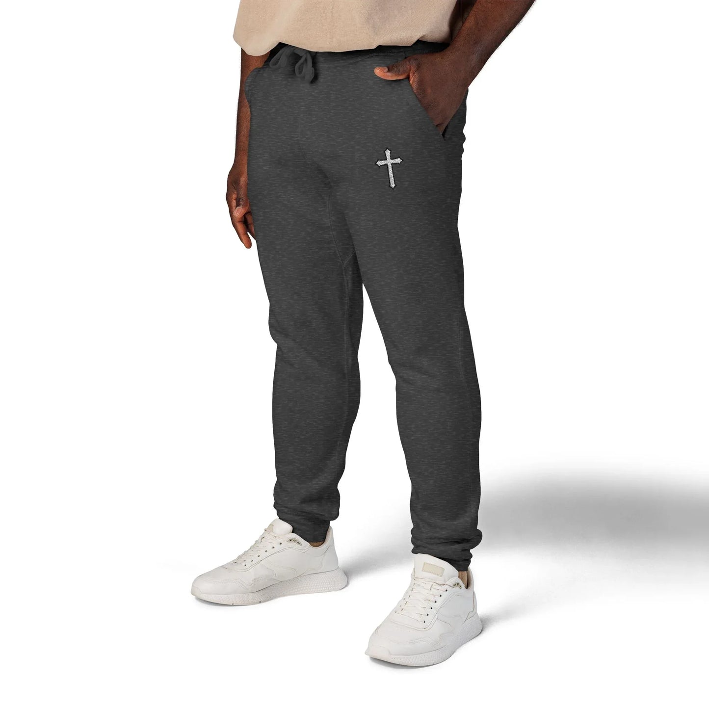 Cozy Religious Joggers - Sheep Of Jesus