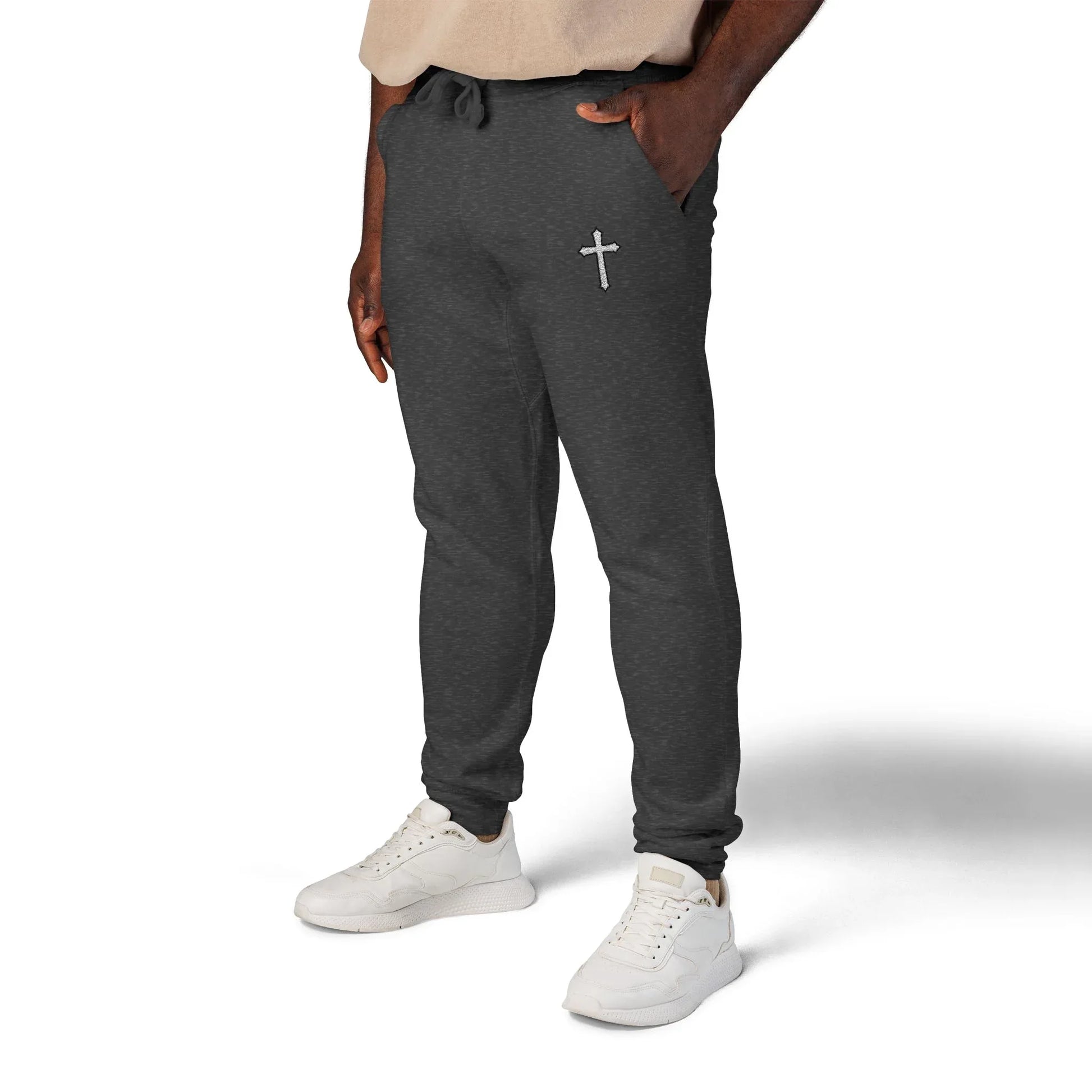 Cozy Religious Joggers - Sheep Of Jesus