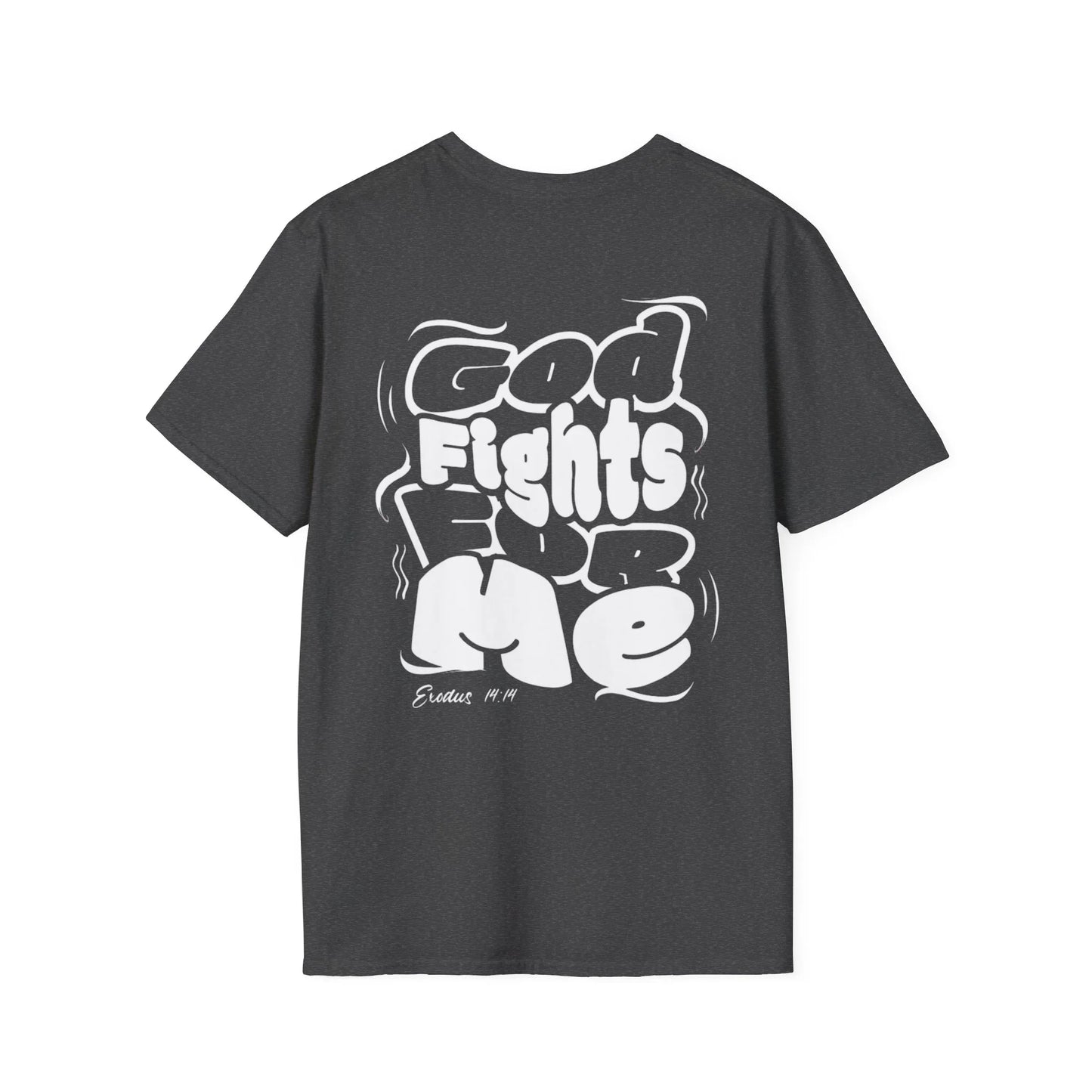 God Fights for Me T-Shirt - Sheep Of Jesus