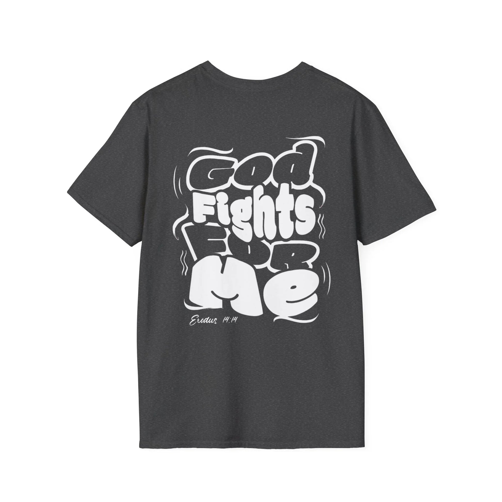 God Fights for Me T-Shirt - Sheep Of Jesus