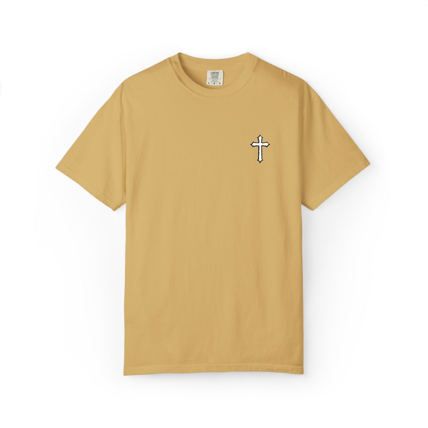 Cross Embroidered T-Shirt