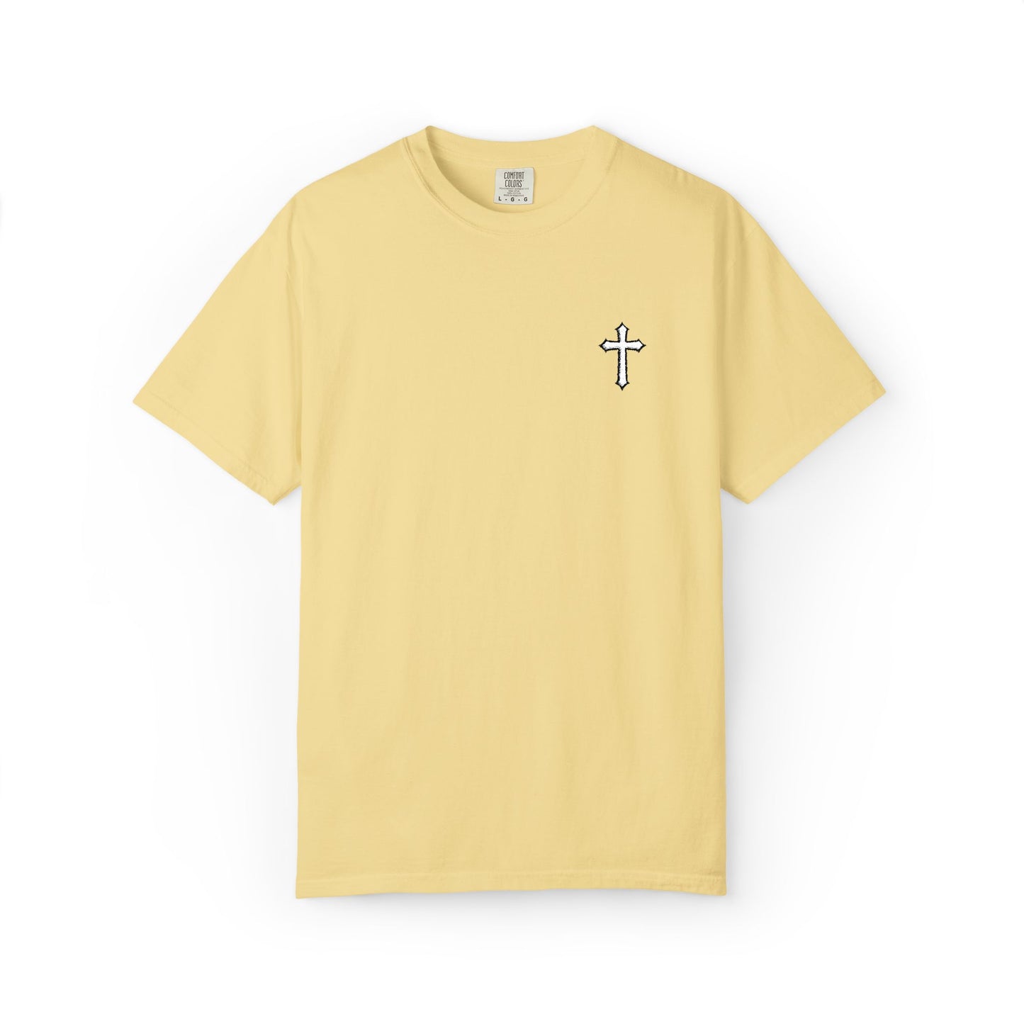 Cross Embroidered T-Shirt
