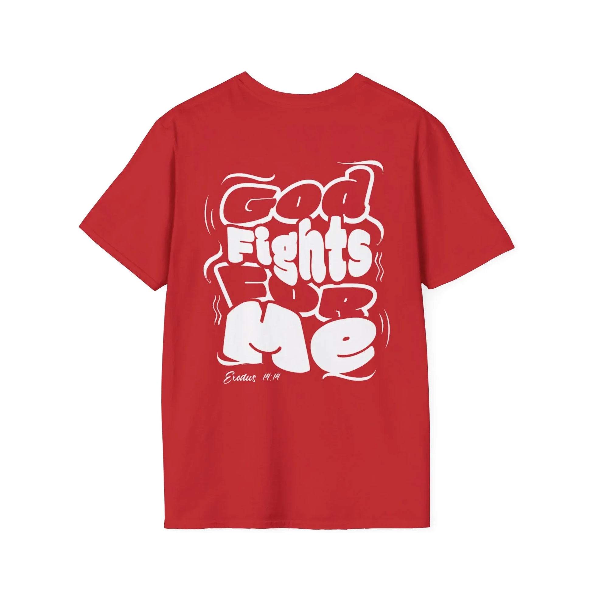 God Fights for Me T-Shirt - Sheep Of Jesus
