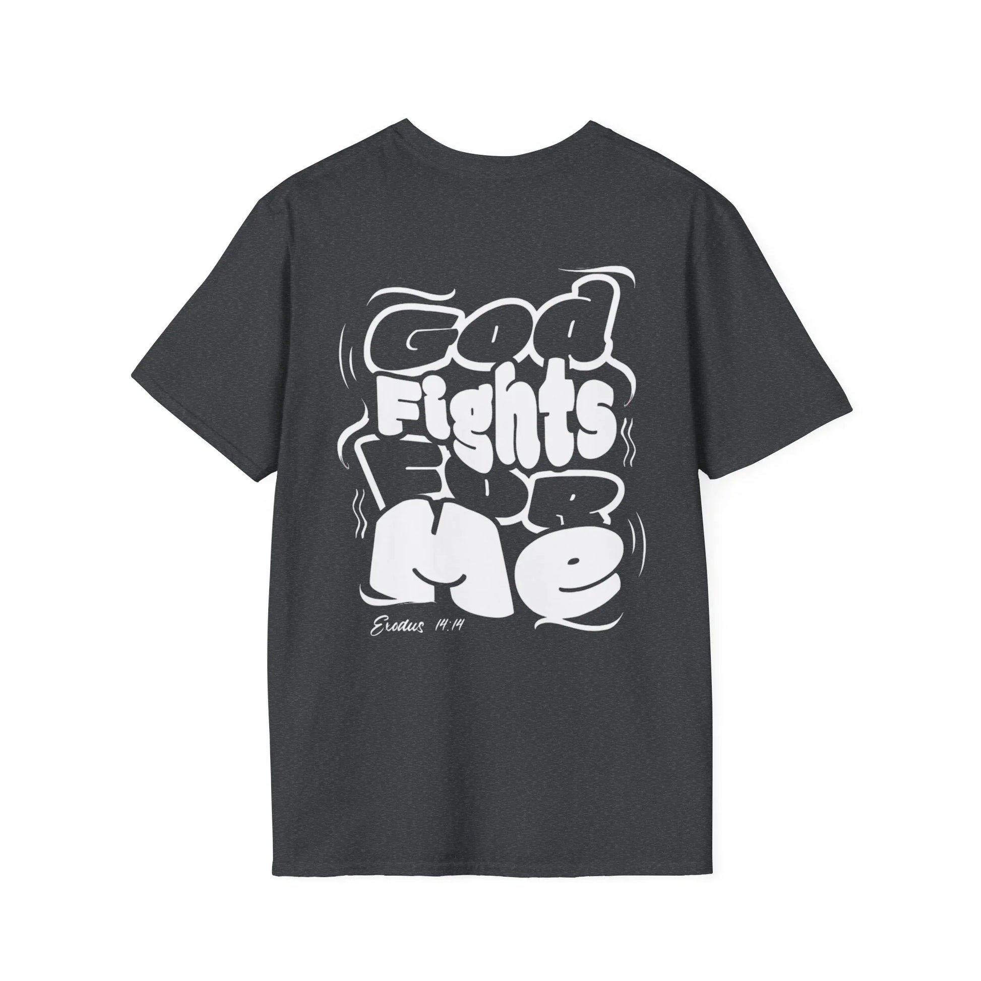 God Fights for Me T-Shirt - Sheep Of Jesus
