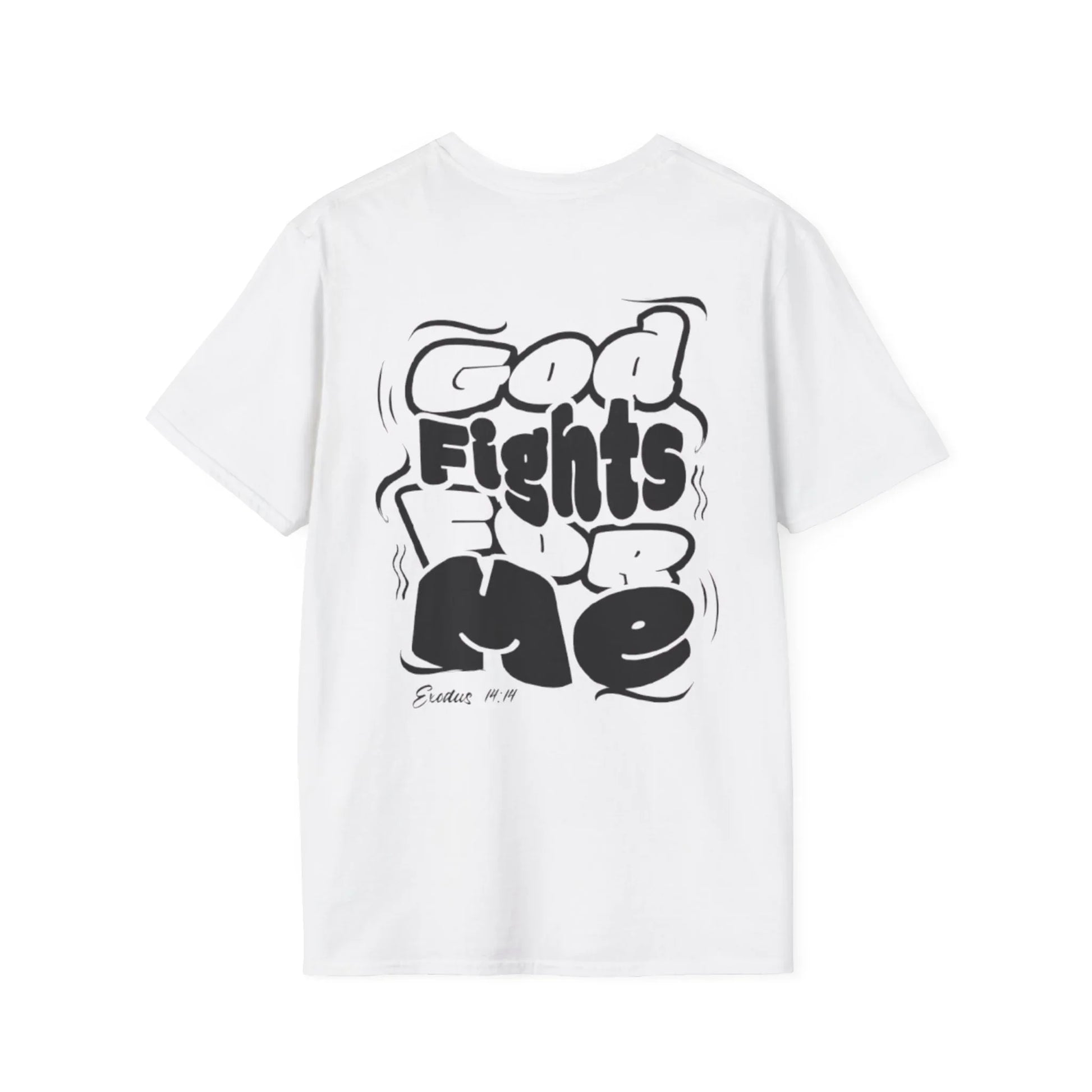 God Fights for Me T-Shirt - Sheep Of Jesus