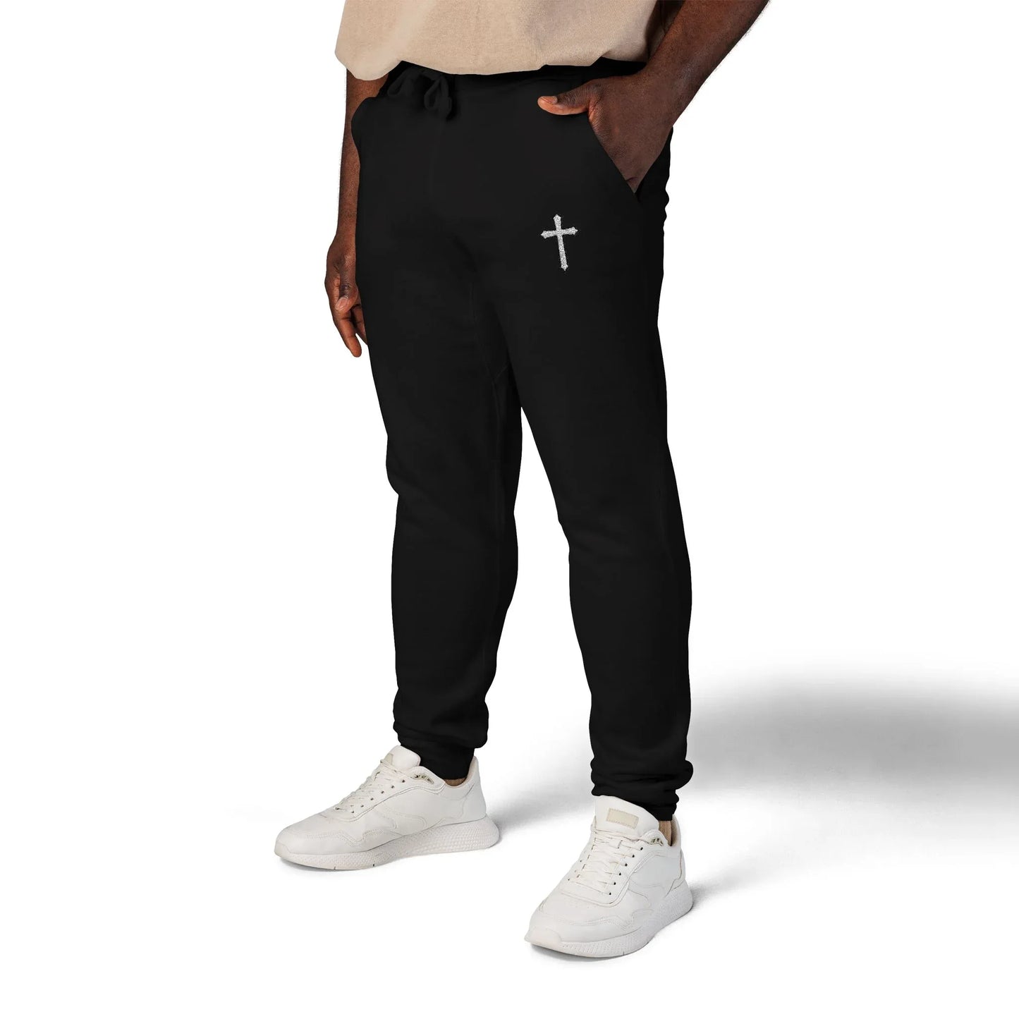 Cozy Religious Joggers - Sheep Of Jesus