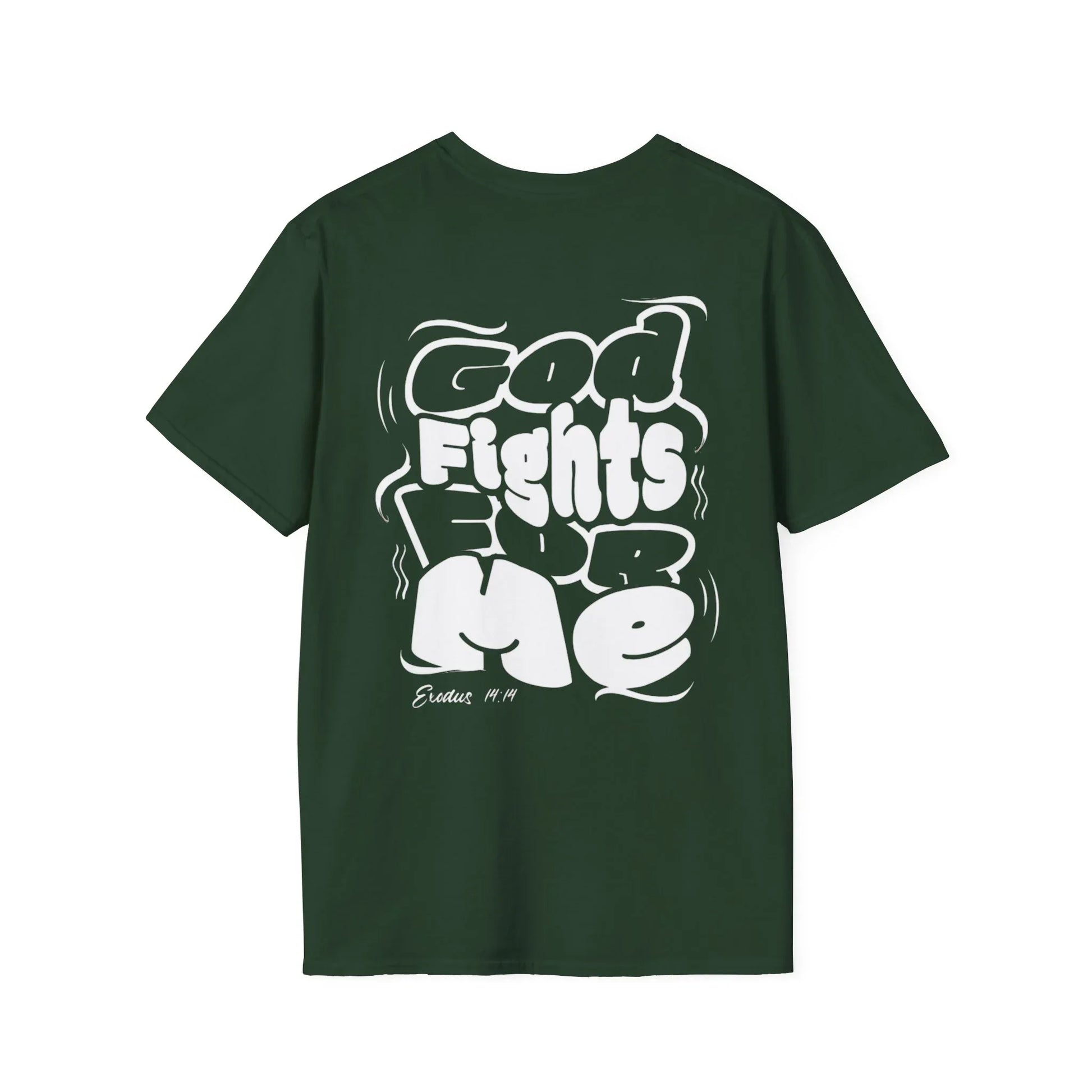 God Fights for Me T-Shirt - Sheep Of Jesus