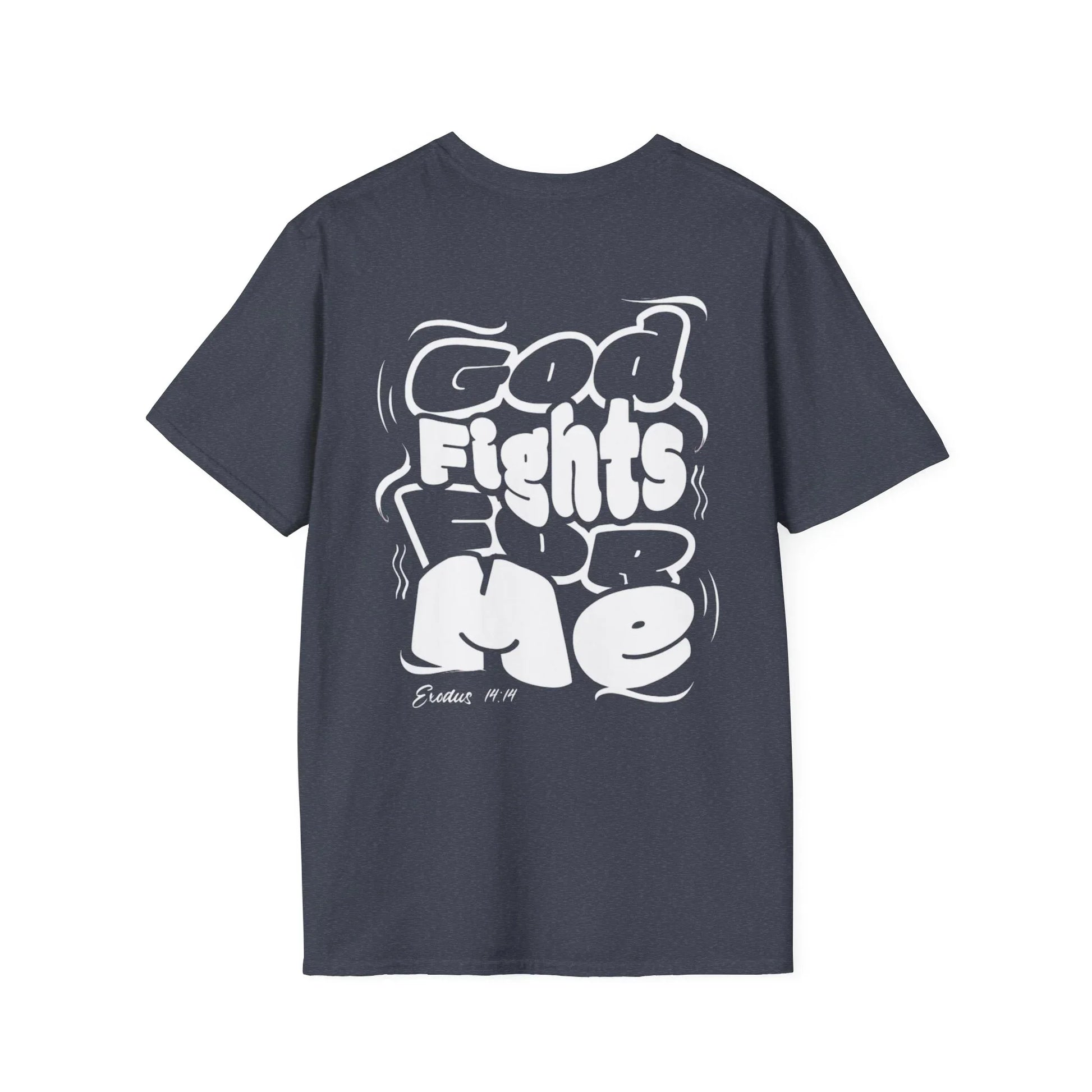 God Fights for Me T-Shirt - Sheep Of Jesus