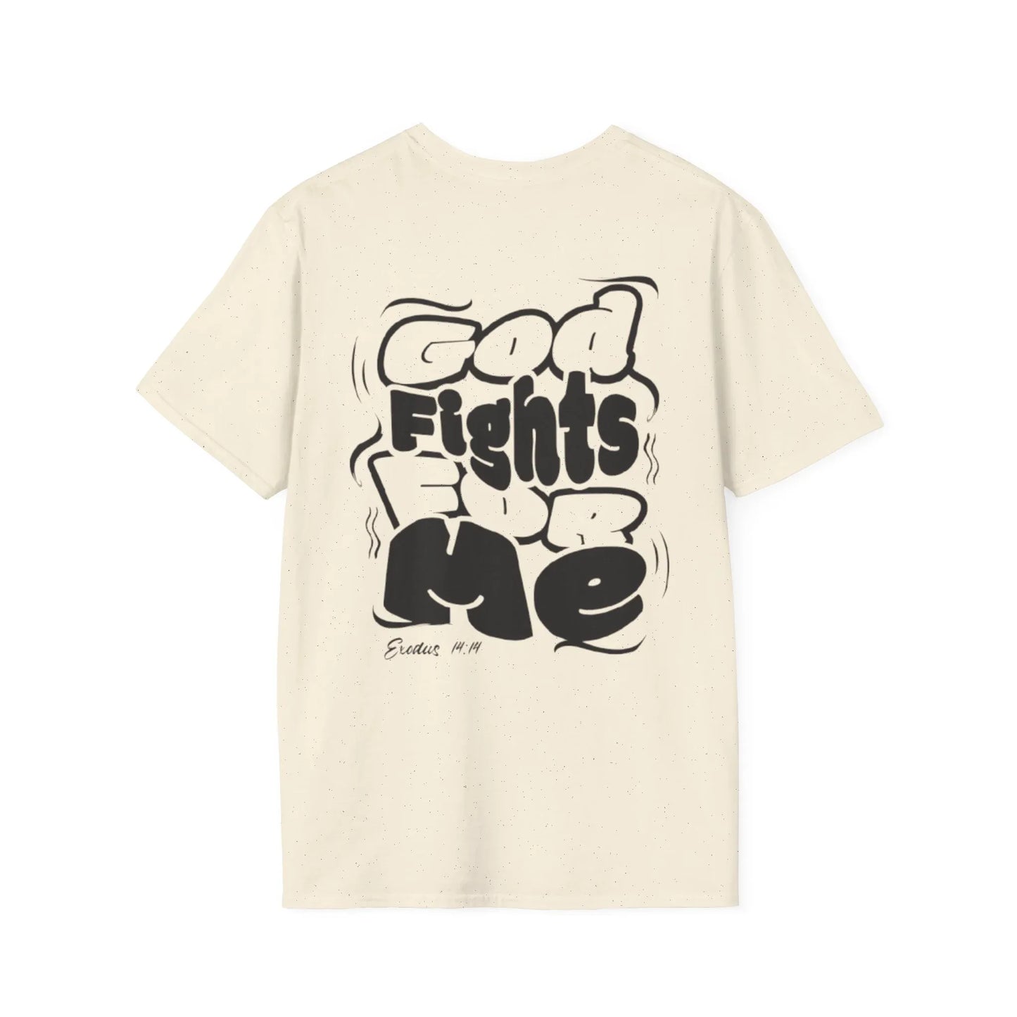 God Fights for Me T-Shirt - Sheep Of Jesus
