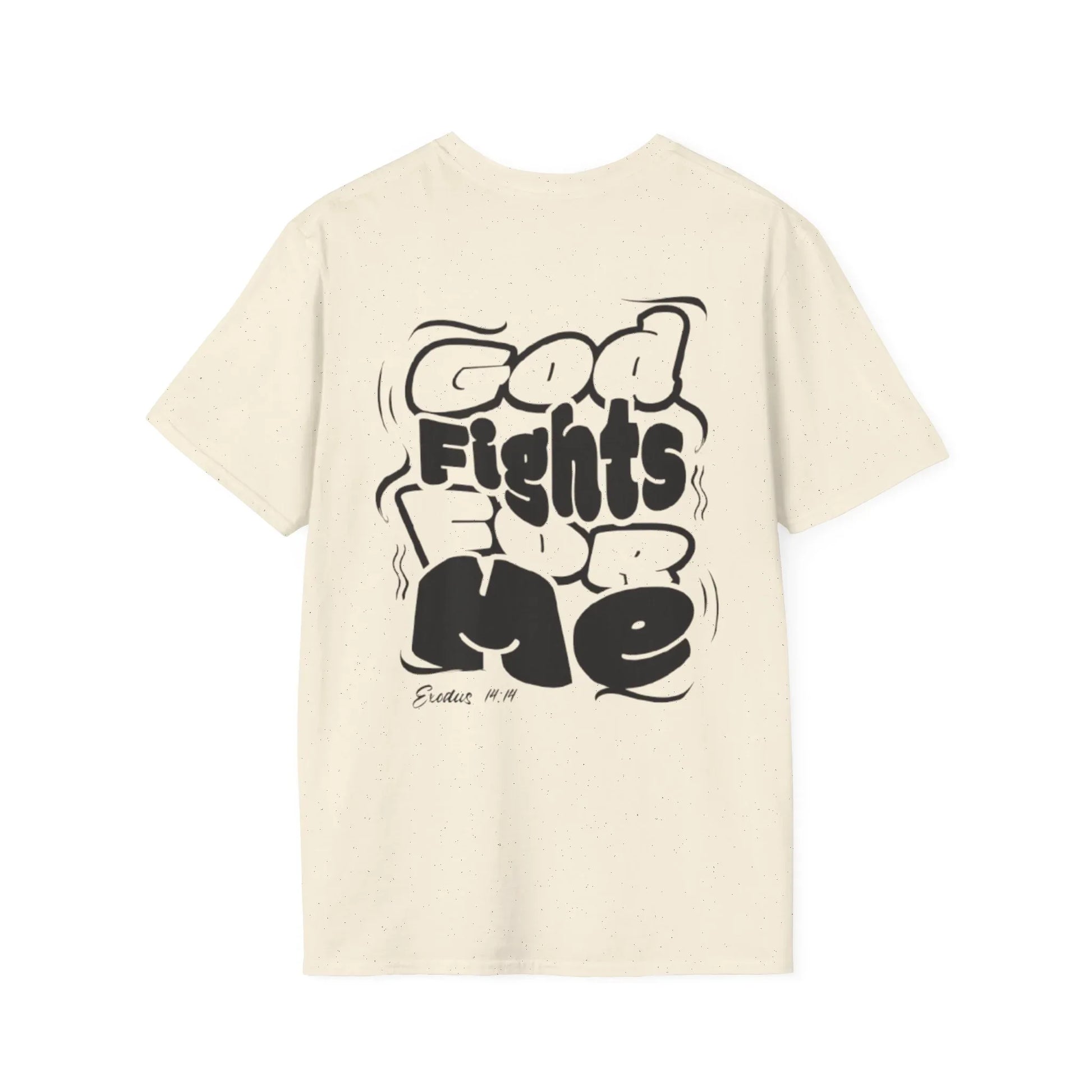 God Fights for Me T-Shirt - Sheep Of Jesus