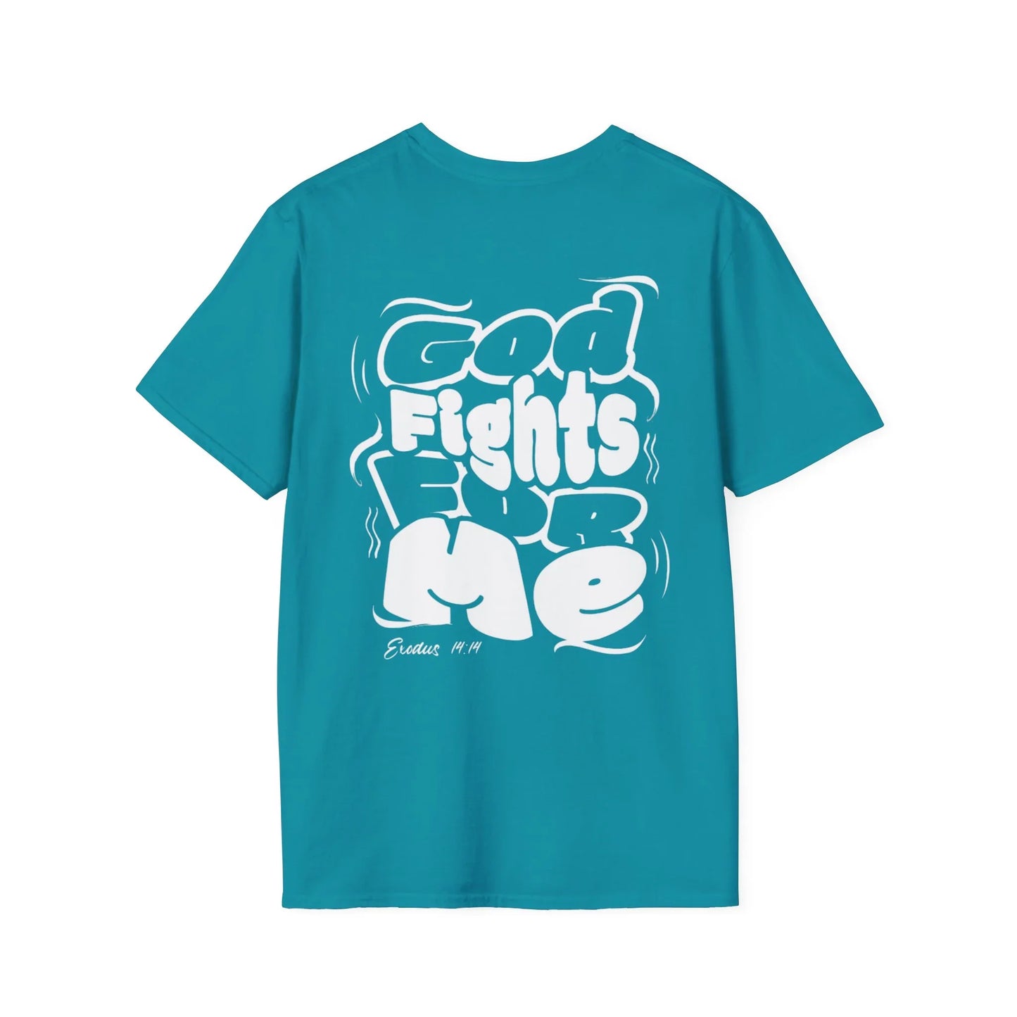 God Fights for Me T-Shirt - Sheep Of Jesus