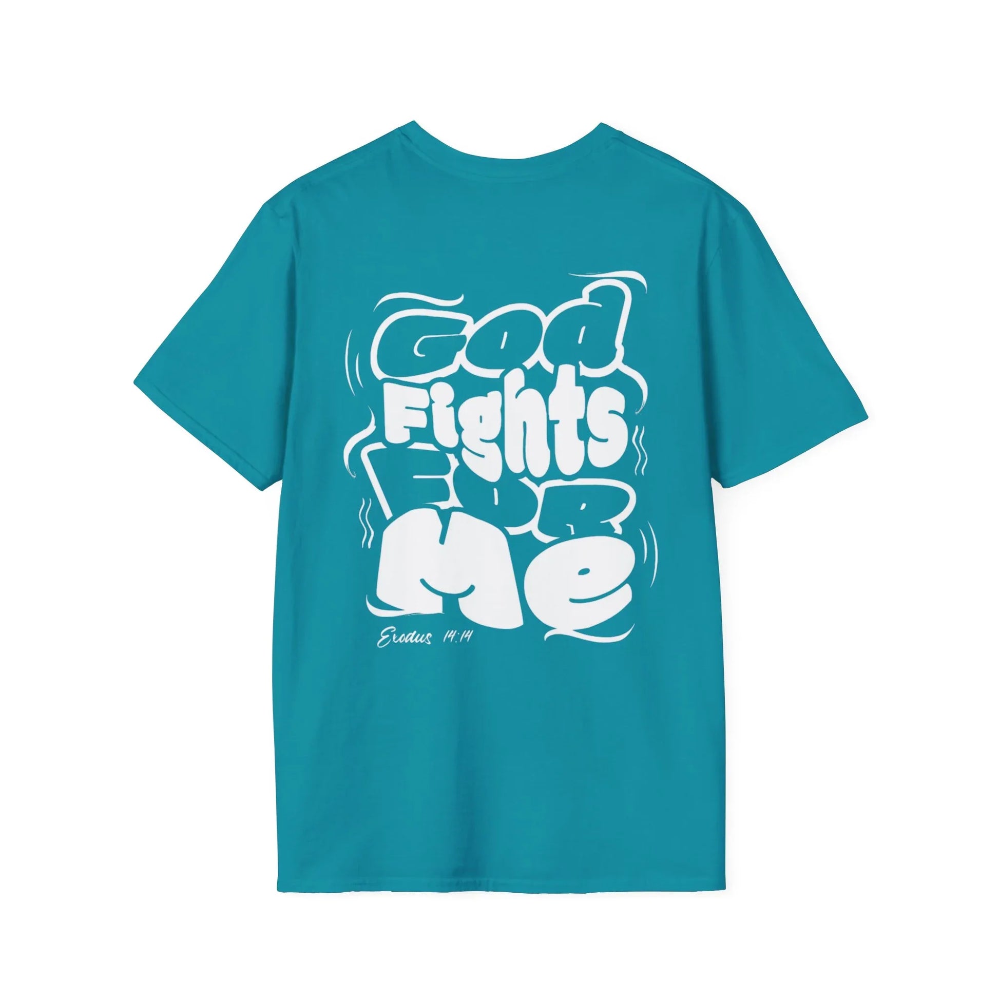 God Fights for Me T-Shirt - Sheep Of Jesus