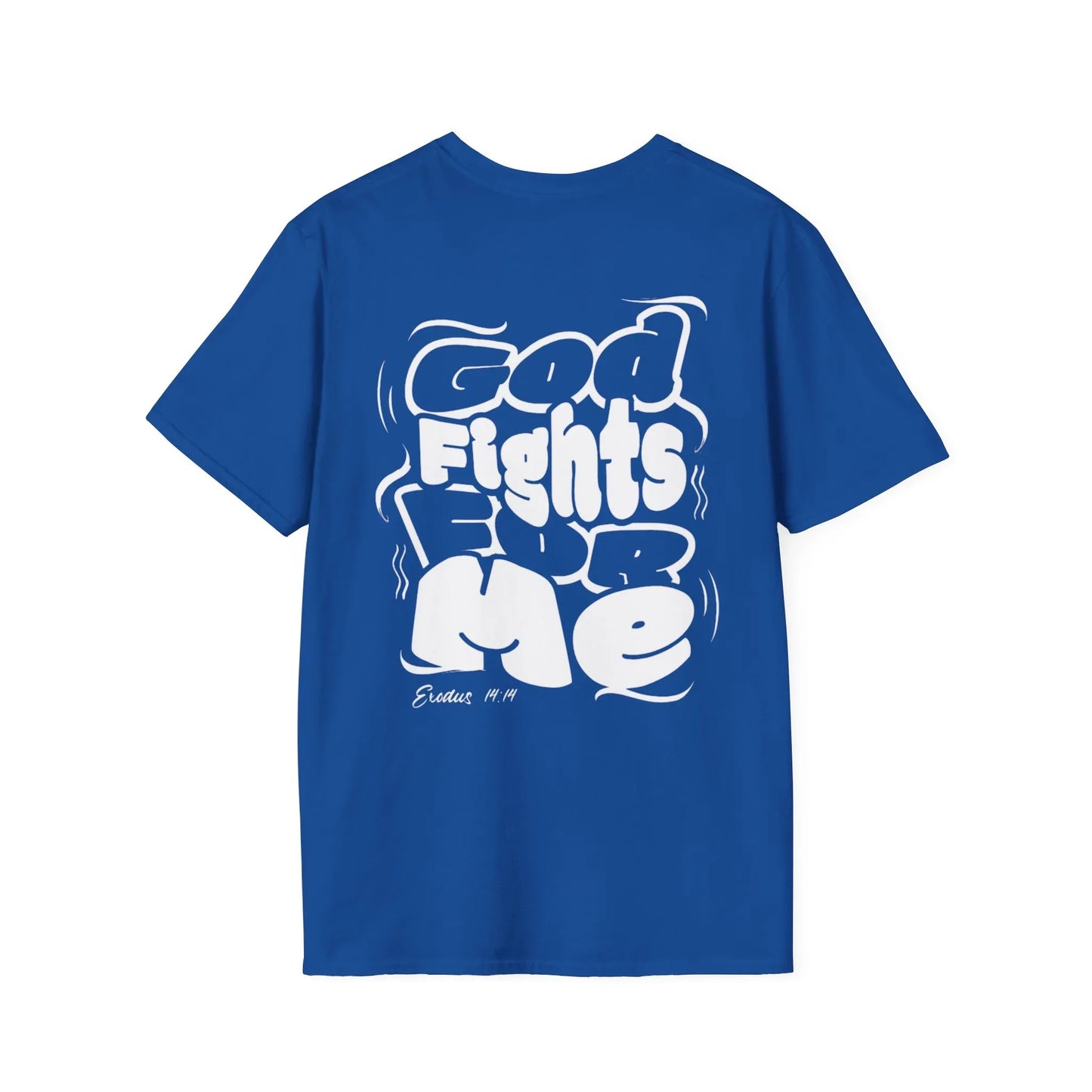 God Fights for Me T-Shirt - Sheep Of Jesus