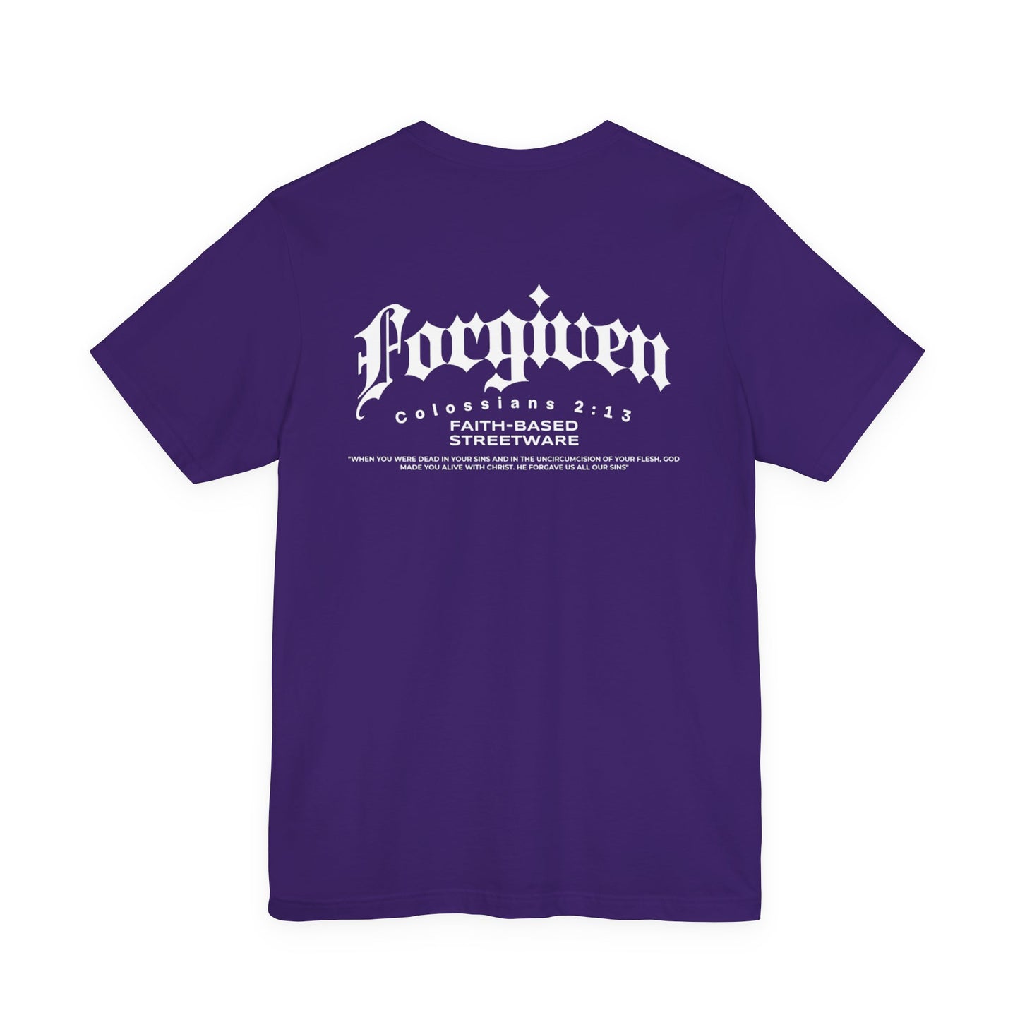 Forgiven T-shirt Colossians 2:13