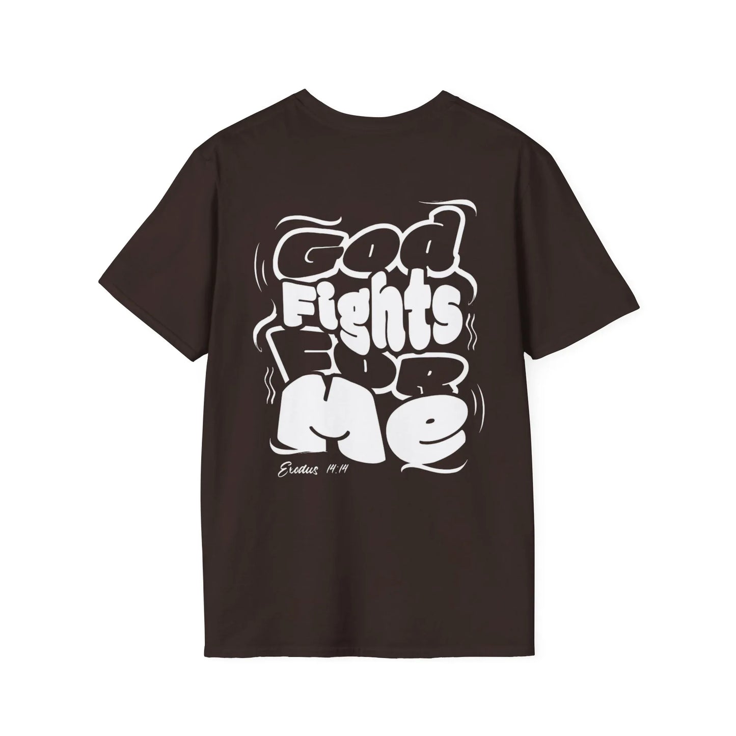 God Fights for Me T-Shirt - Sheep Of Jesus