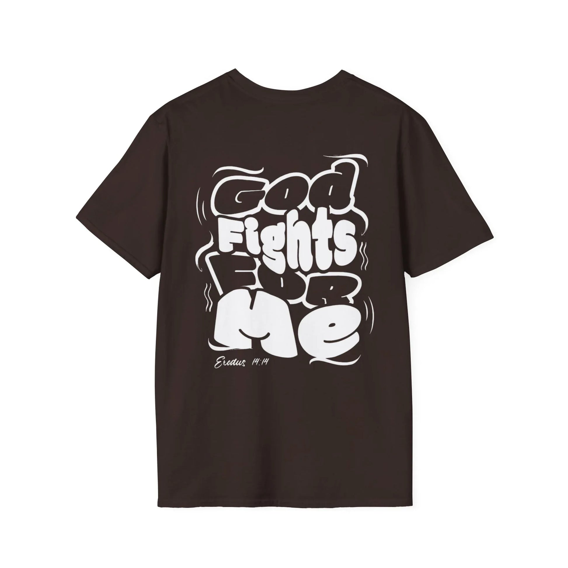 God Fights for Me T-Shirt - Sheep Of Jesus