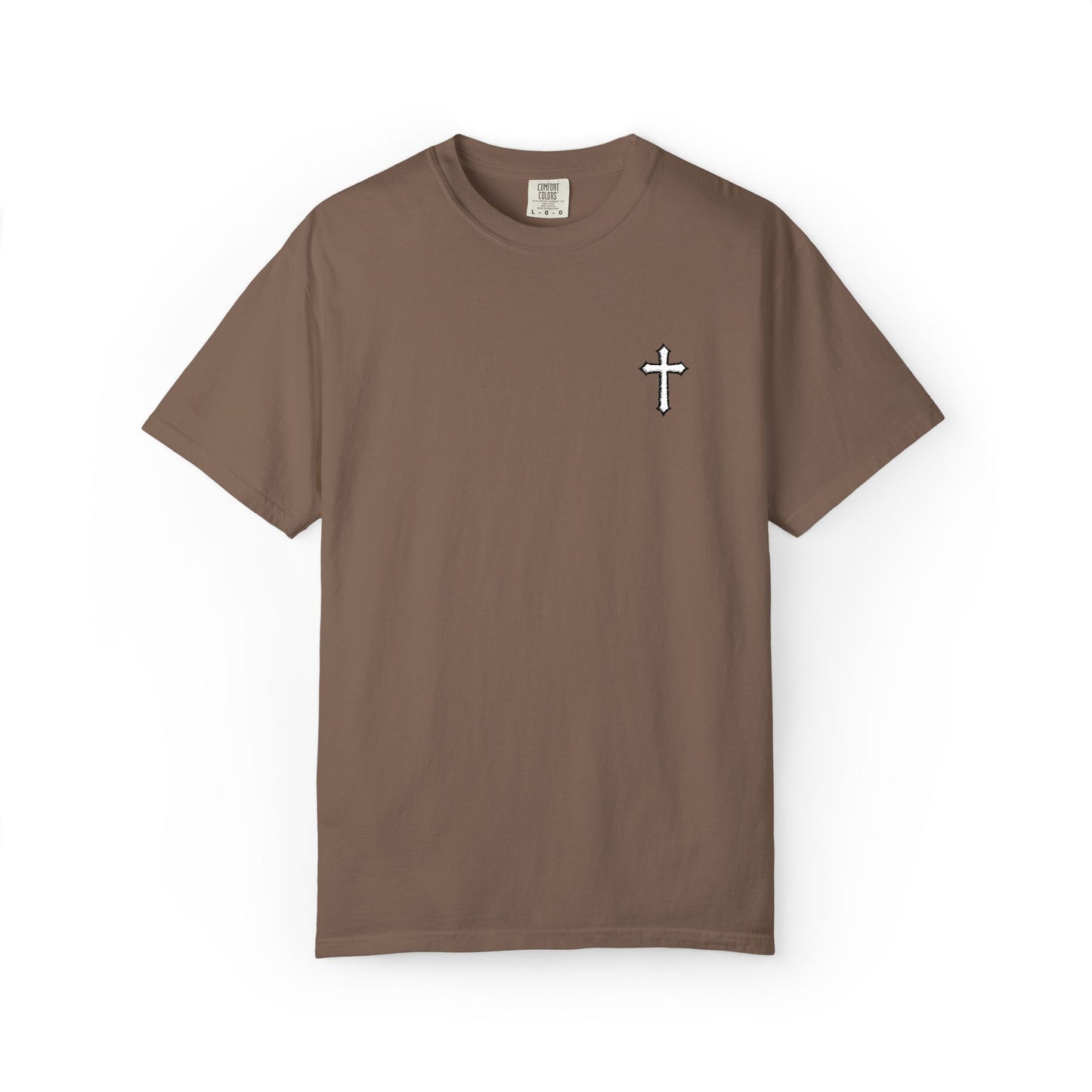 Cross Embroidered T-Shirt