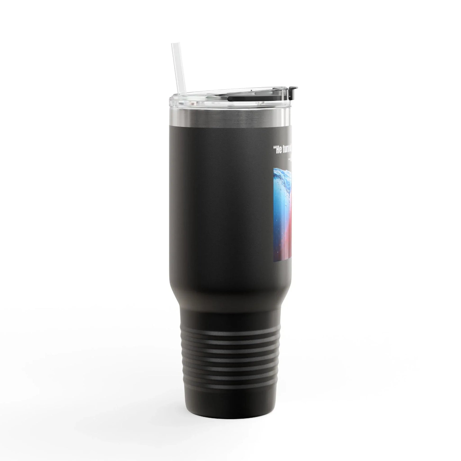 40oz „Water To Wine“ Tumbler - Sheep Of Jesus