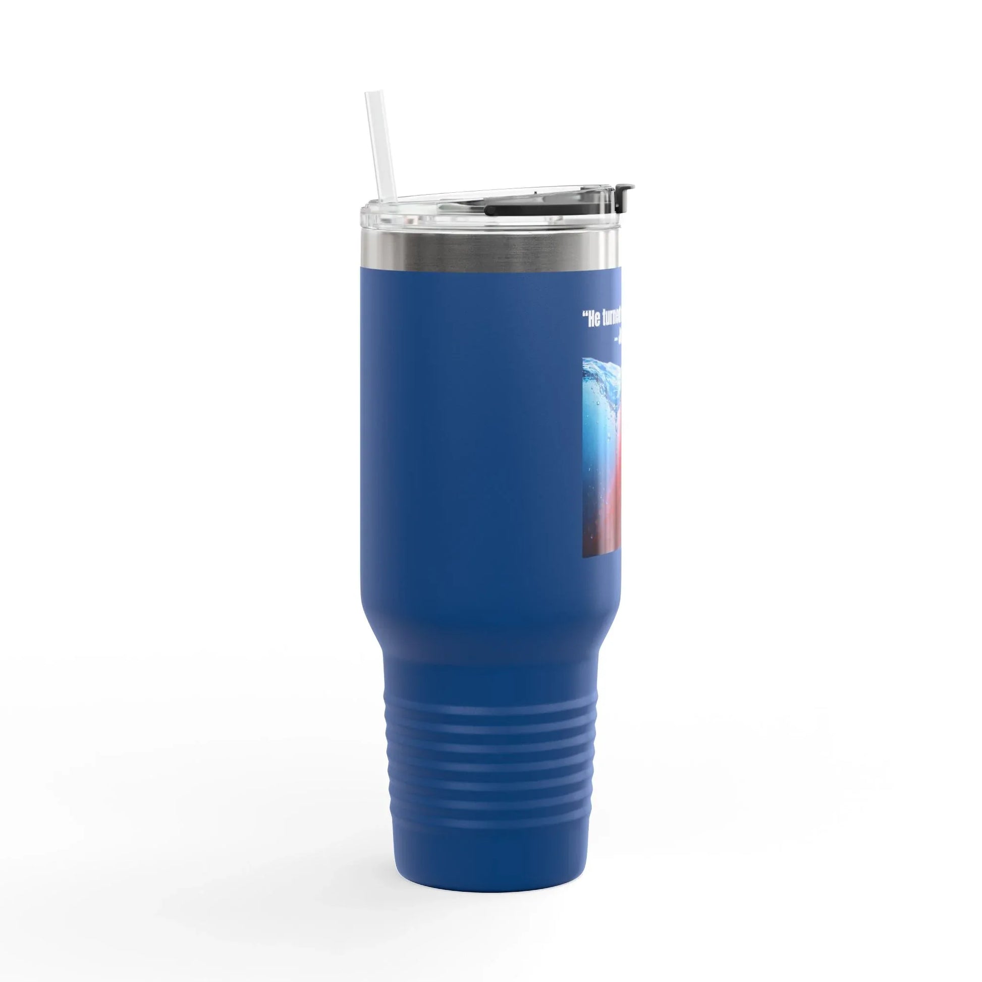 40oz „Water To Wine“ Tumbler - Sheep Of Jesus