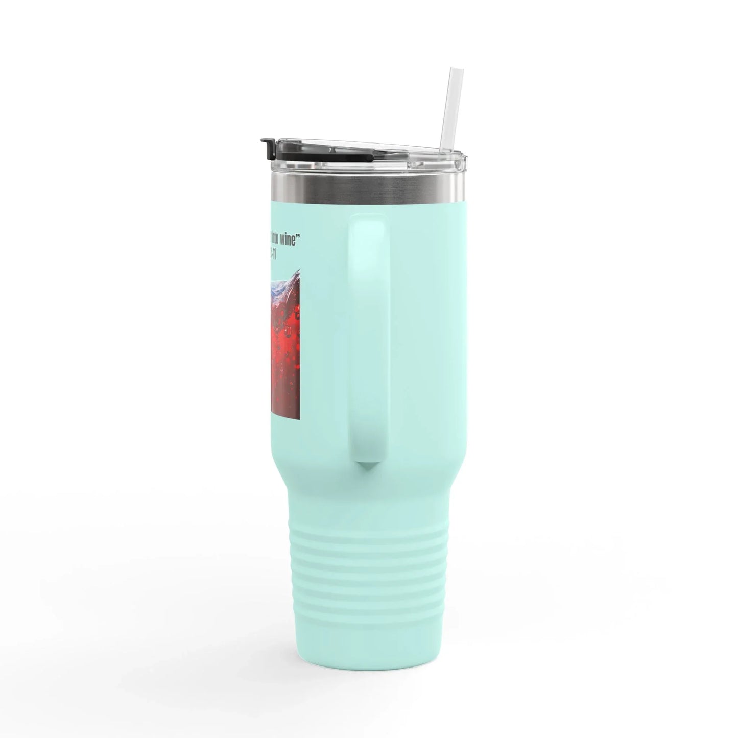 40oz „Water To Wine“ Tumbler - Sheep Of Jesus