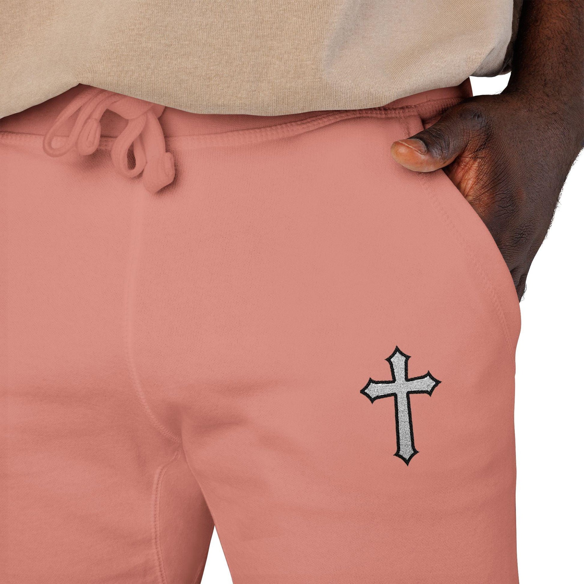 Cozy Religious Joggers - Sheep Of Jesus