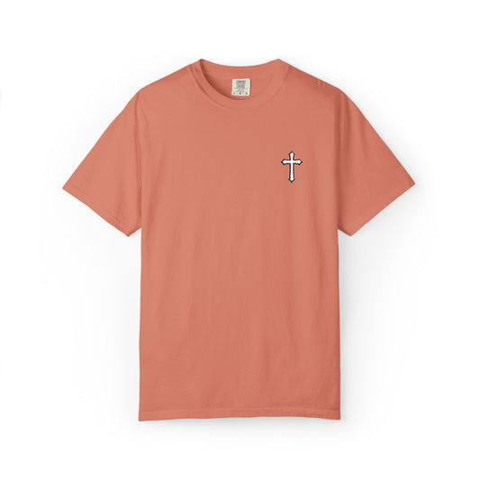 Cross Embroidered T-Shirt
