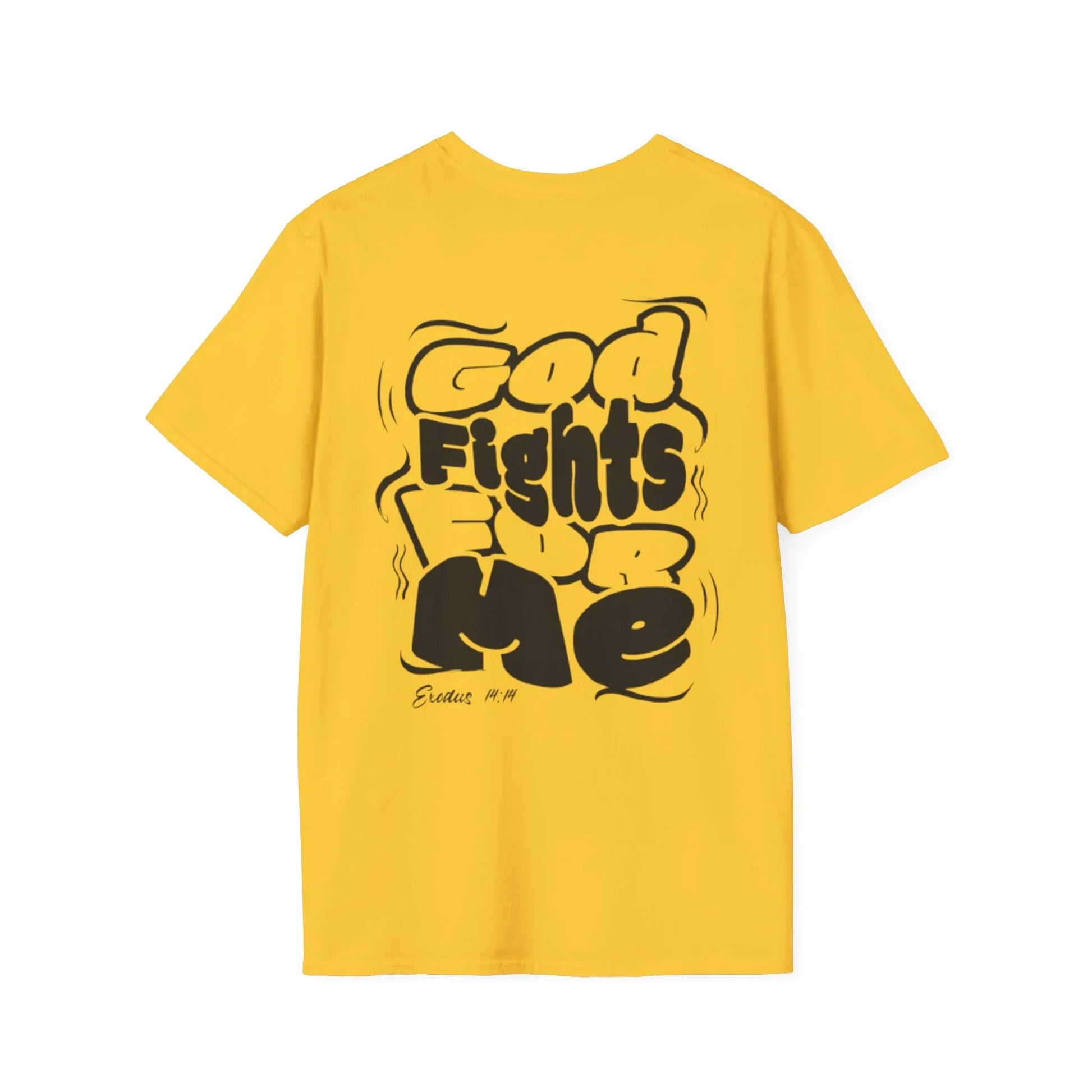 God Fights for Me T-Shirt - Sheep Of Jesus