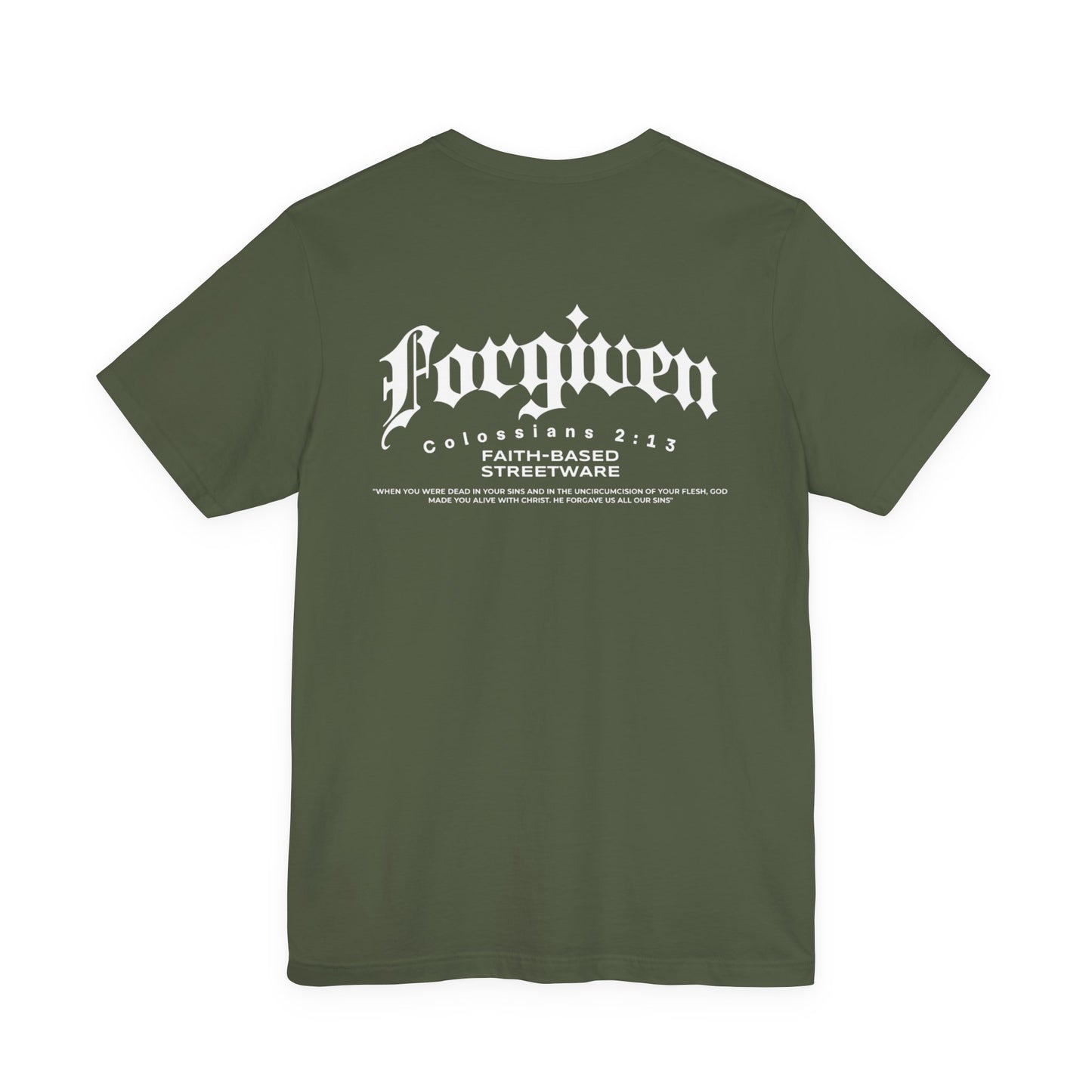 Forgiven T-shirt Colossians 2:13